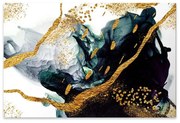 Πίνακας σε καμβά "Sapphire" Megapap ψηφιακής εκτύπωσης 140x100x3εκ.-GP033-0120