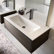 Νιπτήρας Ένθετος Επίπλου Deciso 80 BDDEC080WH 80,5x46x12cm White Karag Τεχνογρανίτης