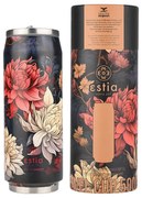 Θερμός 500ml Travel Cup Midnight Blossom Save The Aegean Estia Home Art 01-22686