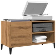 ντουλάπι δίσκων vidaXL Δρυς τεχνίτης 84,5x38x48 cm Κατασκευασμένο ξύλο