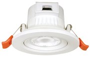 Σποτ Φωτιστικό Οροφής Downlight LED 7W Falko FALKO7R ACA FALKO7R Λευκό