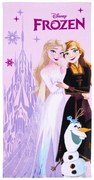 Πετσέτα Θαλάσσης Παιδική Microfiber 70x140εκ. Frozen 88 Pink Disney DimCol