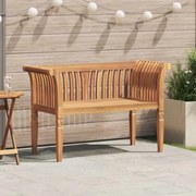 vidaXL Παγκάκι Κήπου 127.5 x 52 x 80 εκ από μασίφ ξύλο teak