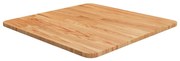vidaXL Επιφάνεια Τραπεζιού Τετράγωνη Αν. Καφέ 50x50x1,5 εκ. Ξύλο Δρυς