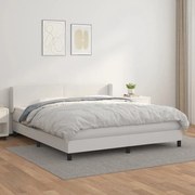 ΚΡΕΒΑΤΙ BOXSPRING ΜΕ ΣΤΡΩΜΑ ΛΕΥΚΟ 160X200ΕΚ.ΑΠΟ ΣΥΝΘΕΤΙΚΟ ΔΕΡΜΑ 3130668