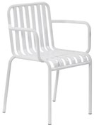 MODIAL Πολυθρόνα Μέταλλο Βαφή Άσπρο  60x51x82cm Ε5490,1