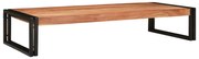 vidaXL Ράφι μπάνιου 120 x 50 x 23 εκ. Μασίφ ξύλο μάνγκο και σίδερο