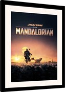 Κορνιζαρισμένη αφίσα Star Wars: The Mandalorian