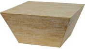 Liberta PYRAMIS COFFEE TABLE BEIGE 80x80xH40cm 80x80xH40cm 04-1088