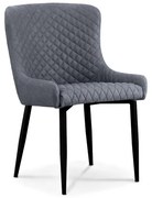 LION GREY ΥΦΑΣΜΑ(Σ2)ΚΑΡΕΚΛΑ ΜΕΤΑΛΛΙΚΗ 48X55X50-86εκ. ZITA PLUS 48X55X50-86εκ.