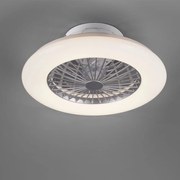 Ανεμιστήρας Οροφής Stralsund R62522187 Με Φως Led 3000 - 6500Κ Και Τηλεχειριστήριο D50x16,8cm Titan RL Lighting Διάμετρος 50cm