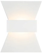 ΕΠΙΤΟΙΧΟ Φ/Σ LED 6W 3000K ΑΛΟΥΜΙΝΙΟ ΛΕΥΚΟ 20Χ16Χ7CM ELEGANT ACA ZD81166LEDWH