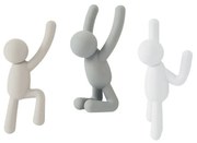 Κρεμάστρα Buddy Hook (3) 318165-023 Asst Grey Umbra Πολυπροπυλένιο