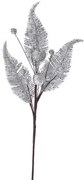 Λουλούδι - Κλαδί Φτερά Παγωνιού 81986 54cm Silver