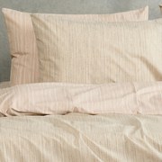 Ζεύγος Μαξιλαροθήκες (50x70) Melinen Casual Line Nika Ecru-Beige