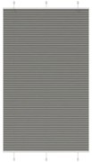vidaXL Πλισέ περσίδα Ανθρακί 120x200 cm Πλάτος υφάσματος 119,4 cm