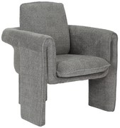 Intrahome ΠΟΛΥΘΡΟΝΑ CRUSHER .01 ΓΚΡΙ ΜΠΟΥΚΛΕ ΥΦΑΣΜΑ-ΜΕΤΑΛΛΙΚΟΣ ΣΚΕΛΕΤΟΣ 82x78x87Υεκ. intraho-1646419