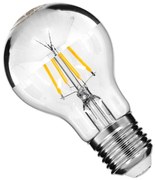 Λαμπτήρας Led Filament 99103 A60 E27 8W 880lm Dimmable Clear-Chrome GloboStar 8W