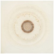 Πίνακας σε καμβά Circled 3D Inart 80x3x80εκ