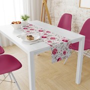 Αλέκιαστη Τραβέρσα (40x180) Dimcol Pomegranate 458 White