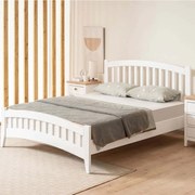 Κρεβάτι Lrya Modern Country (Για Στρώμα 160x200cm) 524ADS1510 160x200x98cm White Διπλό