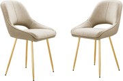 Καρέκλα Muz 1143 2τμχ-Mpez - 46.00Χ49.00Χ81.00cm