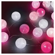 Λαμπάκια Σειρά 20 LED Πολύχρωμο 2,85m Cotton Balls Unicorn 27-00436 Panagoulas-27-00436-Πολύχρωμο 27-00436