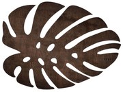 Σουπλά Monstera (Σετ 4Τμχ) 790PYN1123 33x45cm Wenge Hermia Ξύλο