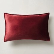 Μαξιλαροθήκη Διακοσμητική Winter 710/02 Red Velvet Gofis Home 30X50 Πολυέστερ