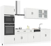 vidaXL Σετ Ντουλάπια Κουζίνας 7 Τεμαχίων Kalmar Επεξεργασμένο Ξύλο
