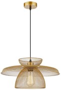 Φωτιστικό Οροφής Μονόφωτο Viokef Maronti Gold 4304502