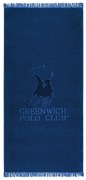 Πετσέτα Θαλάσσης 3620 Blue Greenwich Polo Club Θαλάσσης 70x170cm 100% Βαμβάκι