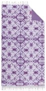 Πετσέτα Θαλάσσης - Παρεό Brilliant Purple Nef-Nef Θαλάσσης 90x170cm Cotton-Polyester