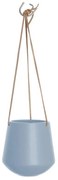 Κρεμαστό Κεραμικό Γλαστράκι PT2846LB Sky Blue Present Time Ceramic