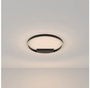 Πλαφονιέρα Φωτιστικό Οροφής LED 37W Rim 3000K Φ60 MAYTONI MOD058CL-L35B3K Μαύρο