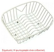Sanitec 00-02-00029 Καλάθι Inox Συνθετικών Νεροχυτών 37x33