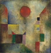 Αναπαραγωγή Red Balloon, 1922 (no 179), Paul Klee