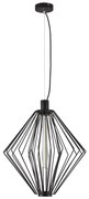 Φωτιστικό Οροφής Μονόφωτο Homelighting Med 77-8229 Black