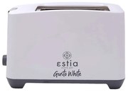 Φρυγανιέρα 2 Θέσεων Gusto White 06-13820 25x14x17,1cm 750W White Estia