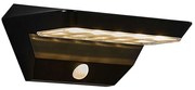 Φωτιστικό Τοίχου Ηλιακό Agena 2118221003 12,7x22x9cm Led 400Lm 5W 3000K IP44 Black Nordlux