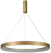 Φωτιστικό Οροφής 77-8148 Led 80cm Amaya Gold Mat Homelighting Αλουμίνιο,Ακρυλικό