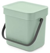 Brabantia 1005520 Κάδος απορριμμάτων Sort&amp;Go 3L, Jade Green