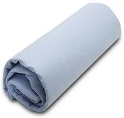 Κατωσέντονο Menta με λάστιχο 16 Light Blue Διπλό (160x200+40)