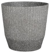 Supergreens Γλάστρα PVC "Terazzo" Γκρι 37x37x33,5 εκ.