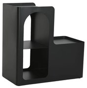 Βοηθητικό Τραπέζι Home ESPRIT Μαύρο Μέταλλο 60 x 30 x 60 cm