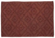 Πατάκι Μπάνιου Aztec Dark Pink Sealskin 60X90 100% Βαμβάκι