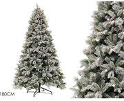 Χριστουγεννιάτικο Δέντρο PE/PP/PVC Με 200 LED Frost 180cm