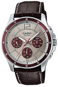 Ανδρικά Ρολόγια Casio ENTICER GENT Γκρι (Ø 35 mm) (Ø 43,5 mm)