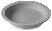 No.W MATT GREY RECYCLAY DEEP PLATE 21CM | Συσκευασία 6 τμχ