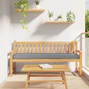vidaXL Μαξιλάρια Παλέτας 2 τμχ Γκρι 200x40x8 cm